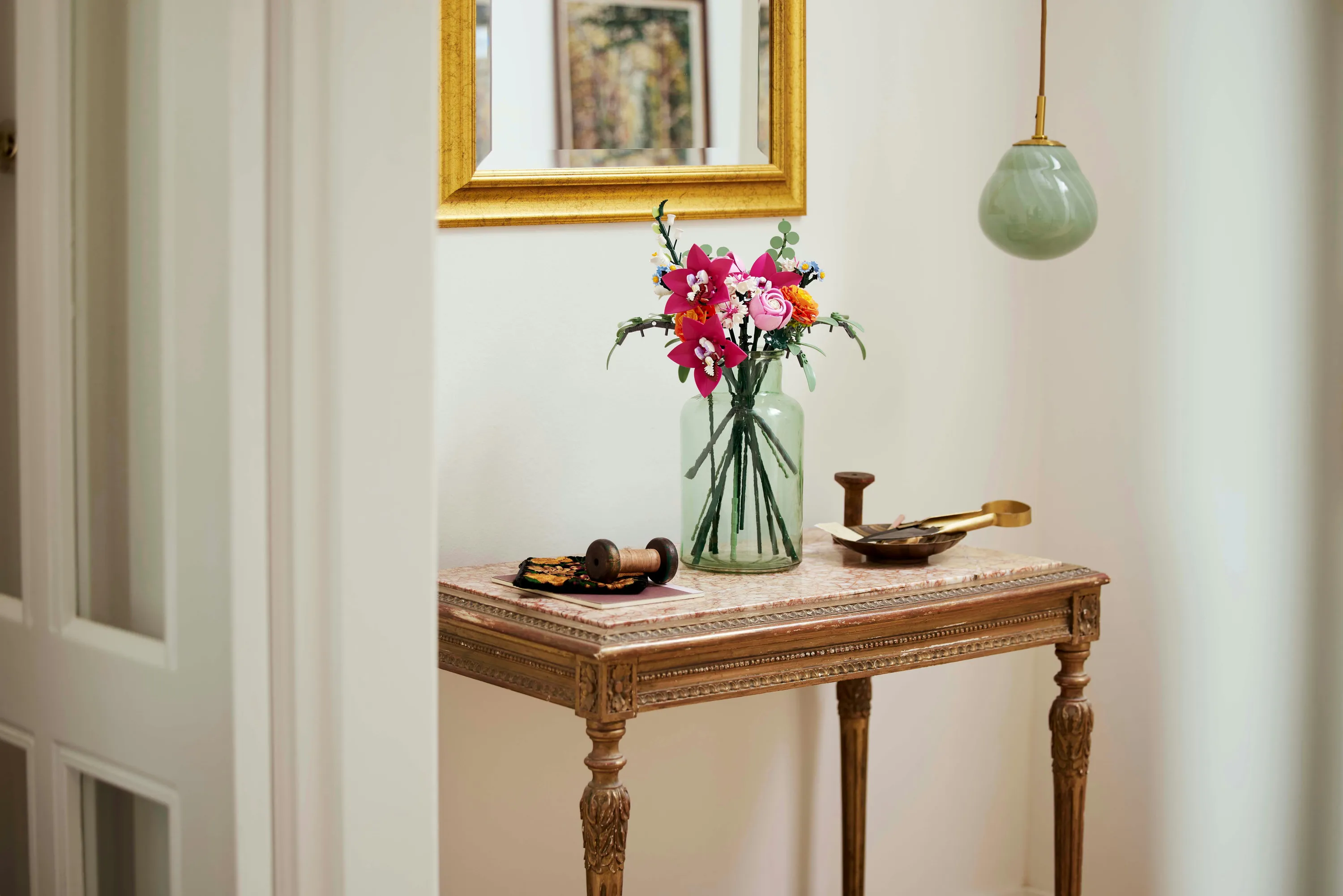 LEGO Botanicals Vacker rosa blomsterbukett 10342