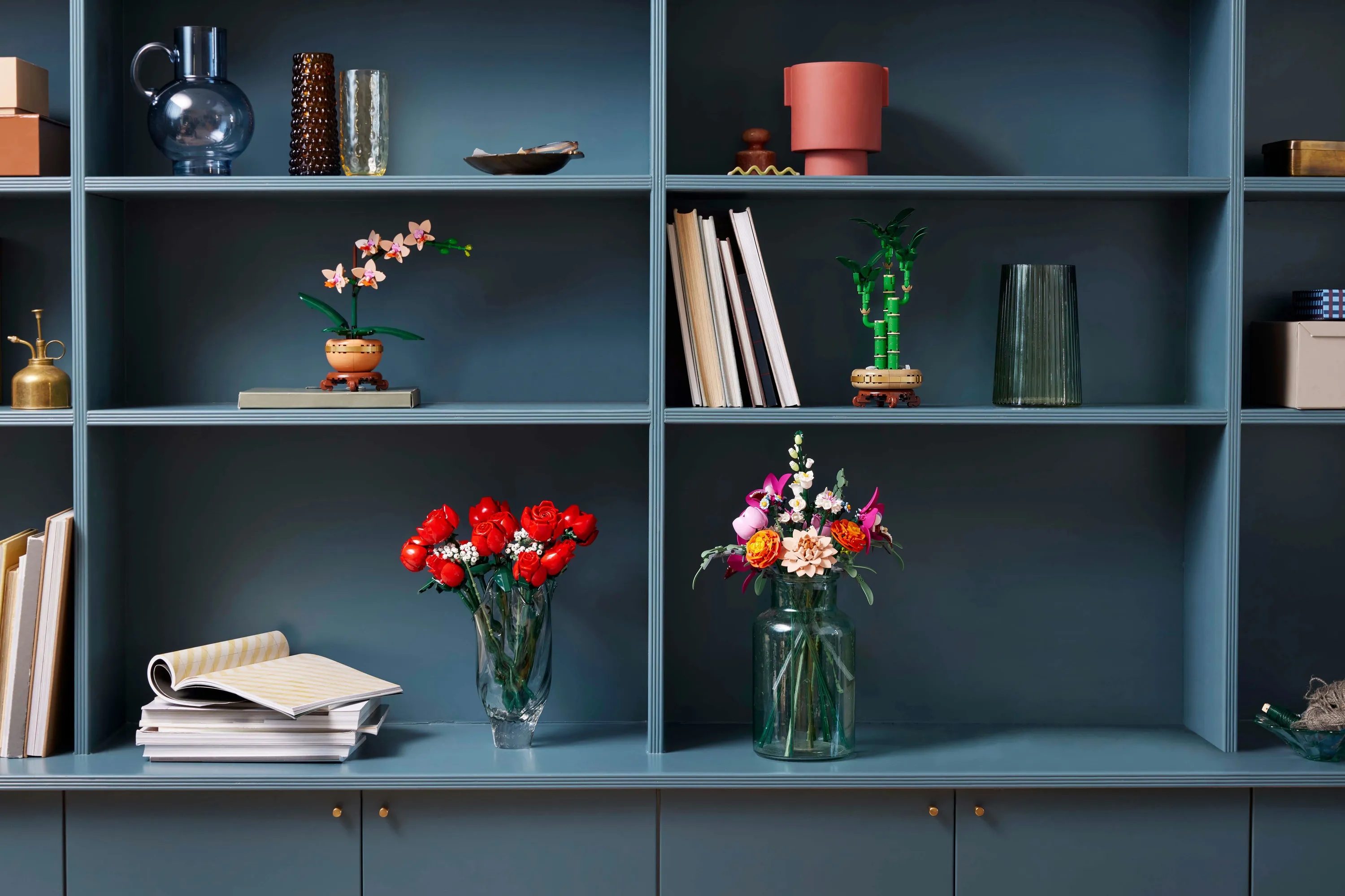 LEGO Botanicals Vacker rosa blomsterbukett 10342