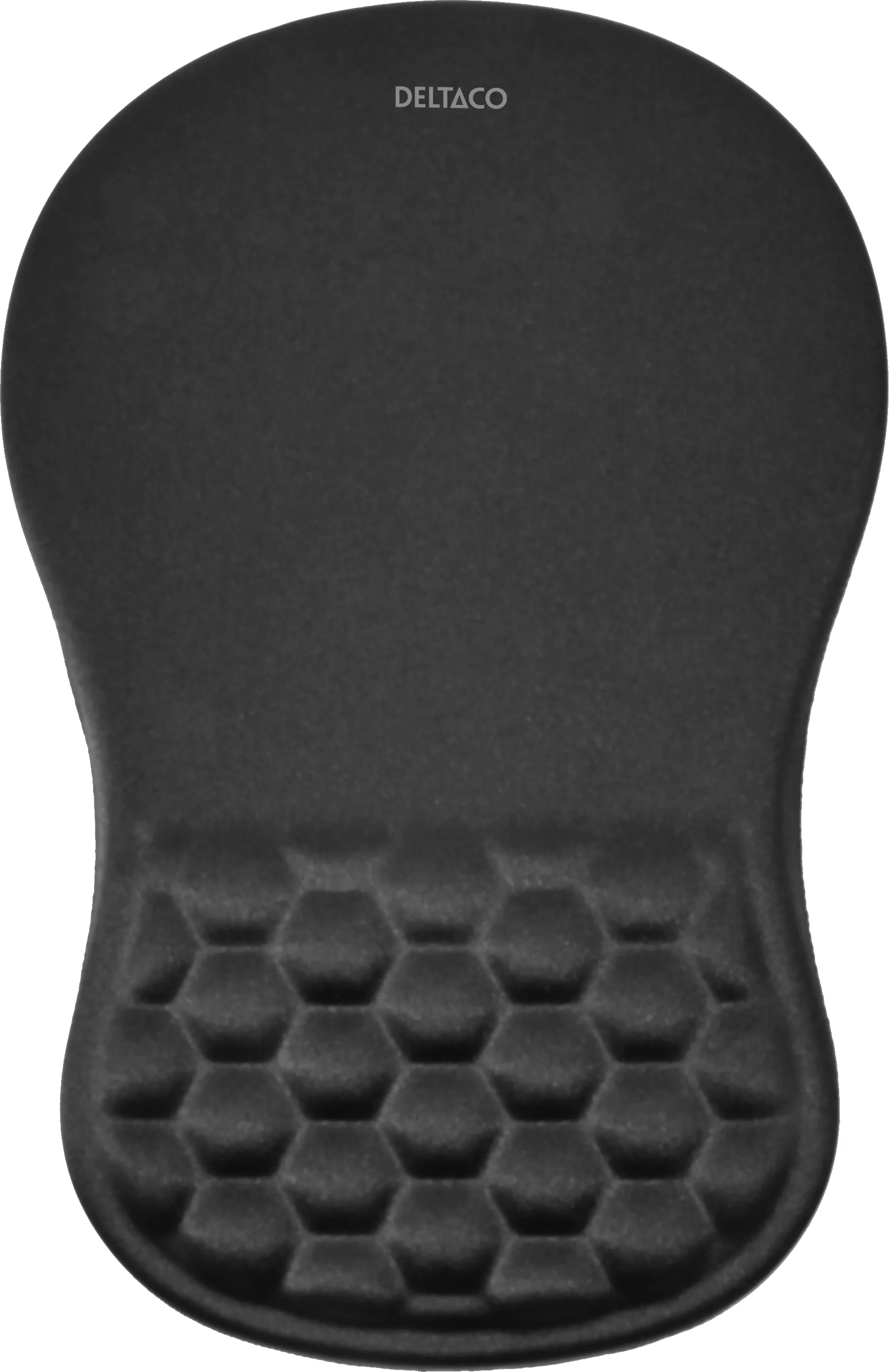 Deltaco -ergonominen hiirimatto rannetuella