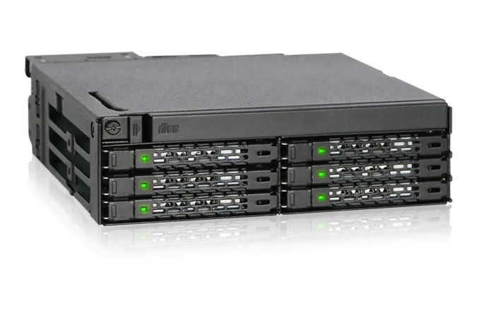 ICY DOCK 6x 2.5" SATA/SAS + Ultra Slim-ODD SATA to 1x 5.25" bay mobile