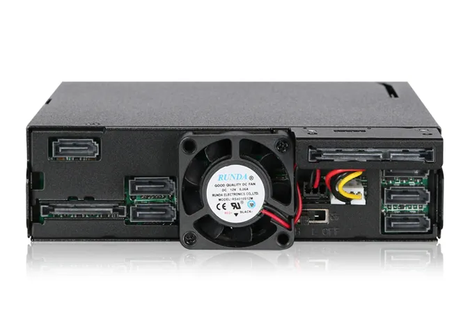 ICY DOCK 6x 2.5" SATA/SAS + Ultra Slim-ODD SATA to 1x 5.25" bay mobile