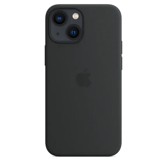 Apple iPhone 13 mini, MagSafe -silikonikuori, Midnight