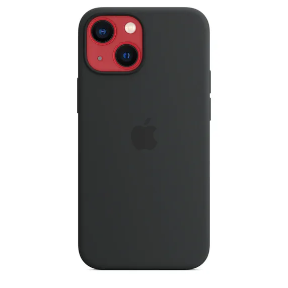 Apple iPhone 13 mini, MagSafe -silikonikuori, Midnight