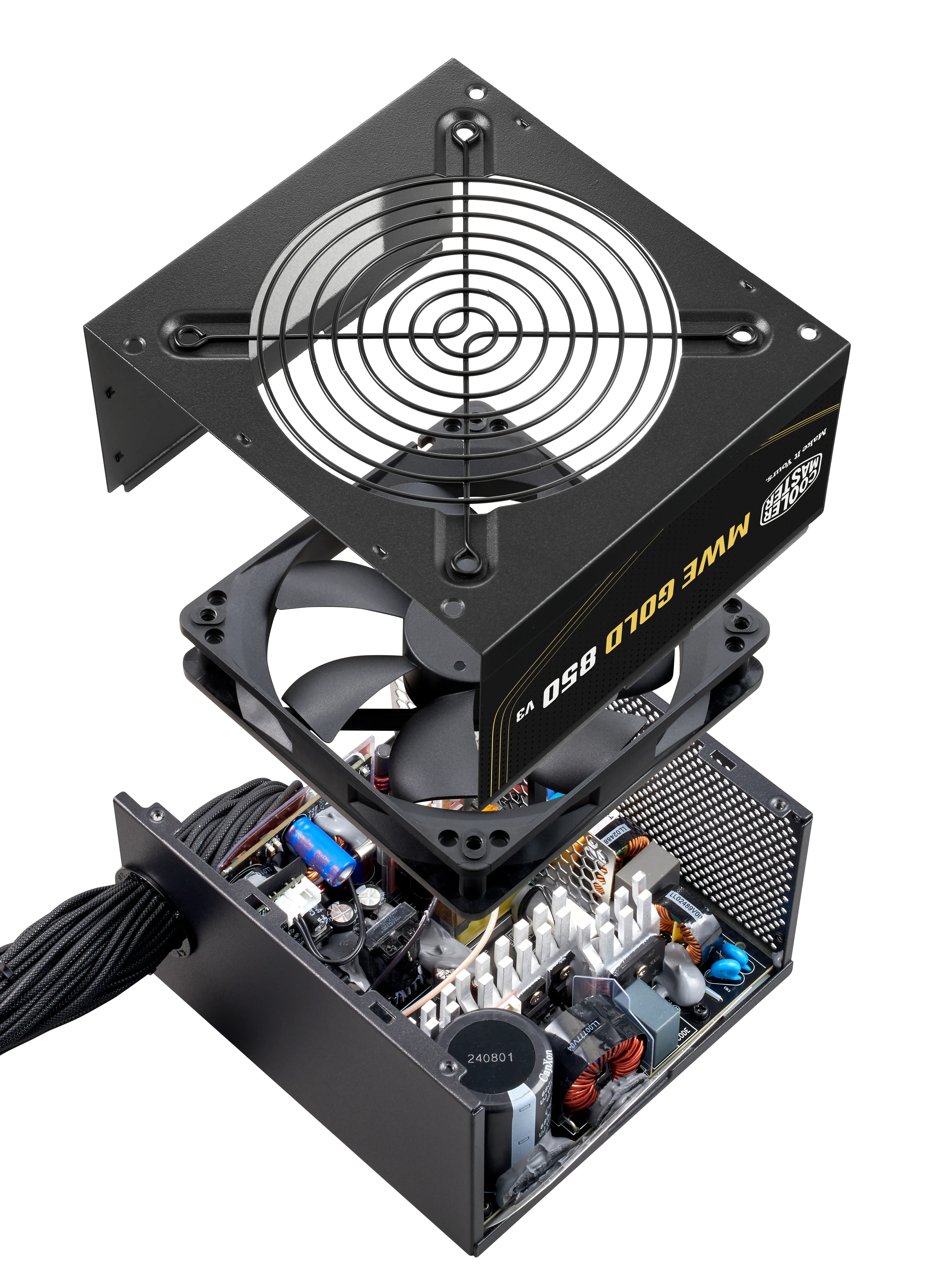 CM MWE 850W 80+ Gold V3 Non-Modular, ATX 3.1
