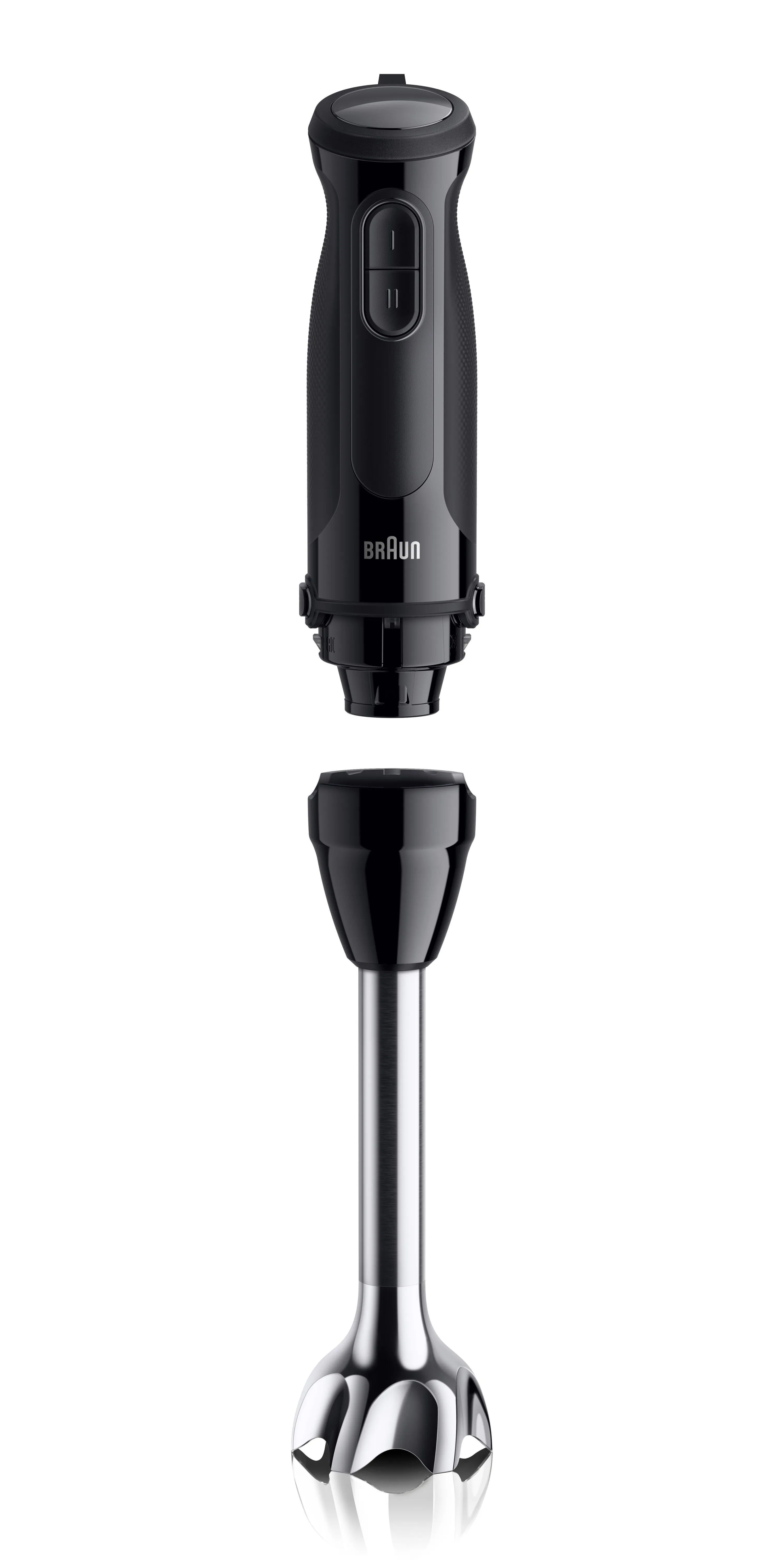 Braun MultiQuick 3 MQ30201MBK 900 W 0,6 l stavmixerset, svart, Satin steel