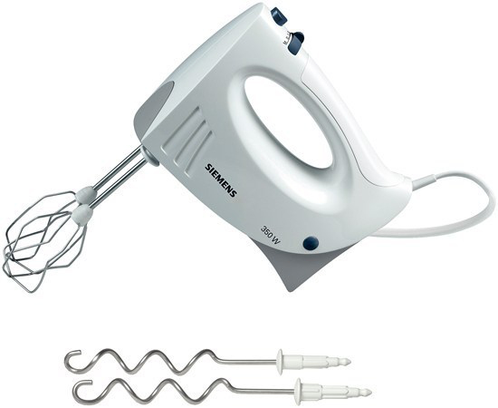 Siemens MQ95520N - h&aring;ndmixer - hvid/bl