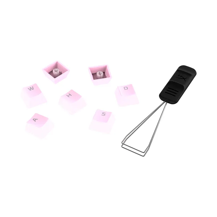 HyperX Rubber Keycaps Gaming Accessory Kit NO Pink