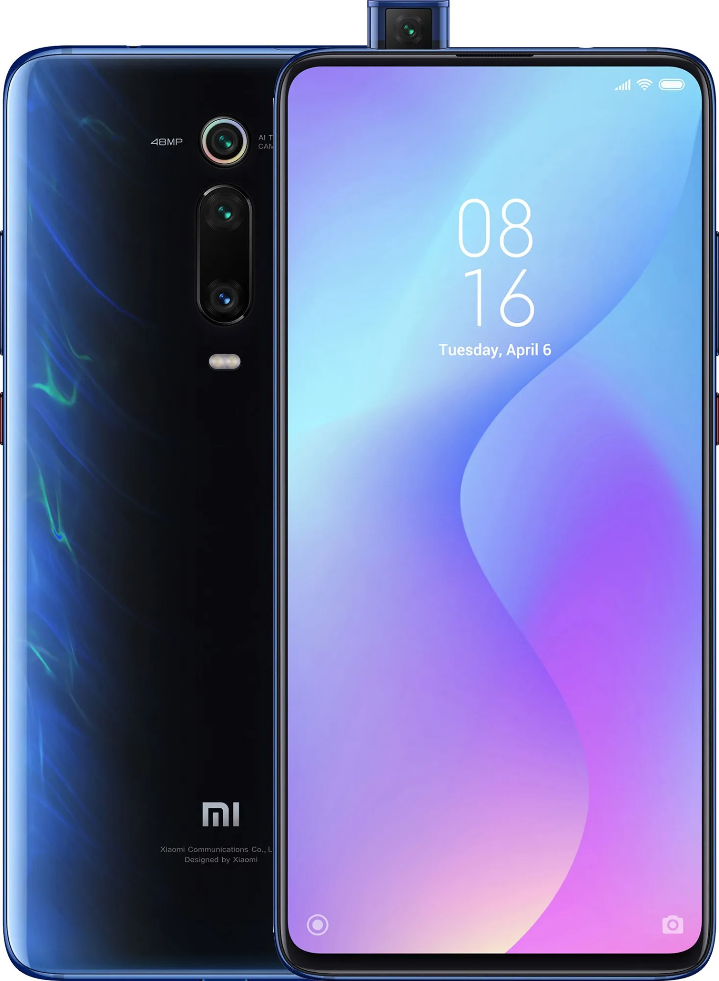 Xiaomi Mi 9T 128 GB/6 GB Android - mobiltelefon, Dual-SIM, Bl&aring;