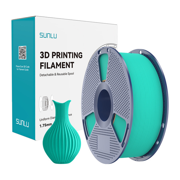 SUNLU PLA 1.75 mm, 1 kg -3D-tulostusfilamentti, Mint Green