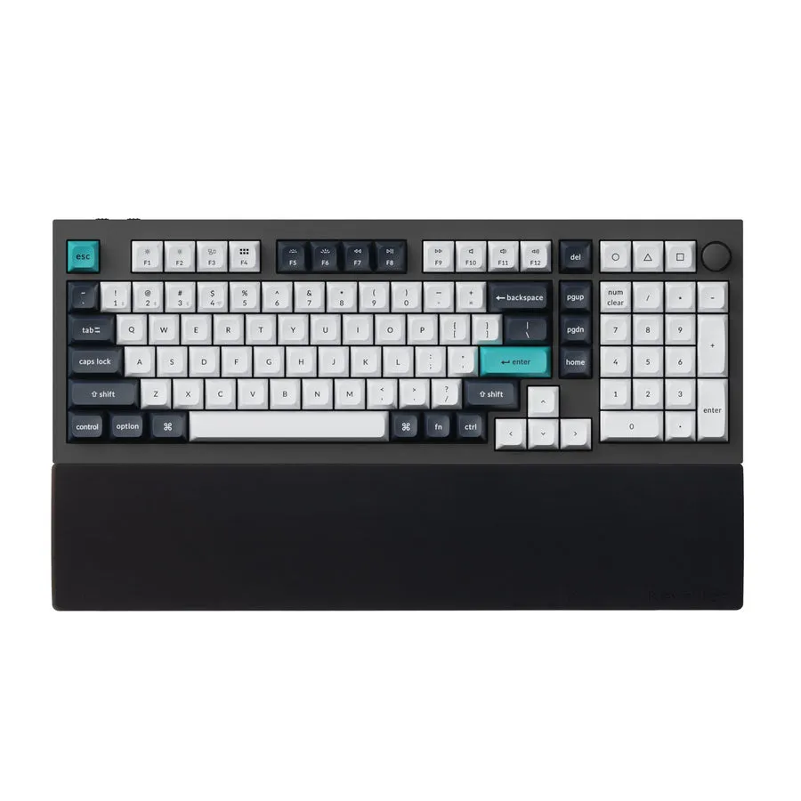 Keychron K4 Pro/Q5/V5 Silicone - palmrest, Black