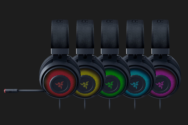 Razer - Kraken Ultimate Chroma RGB Wired THX Spatial Audio Gaming Head