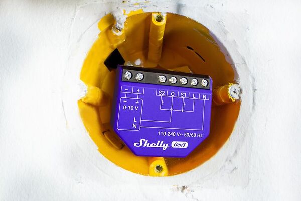 Shelly Dimmer 0-1-10V PM Gen3 - smart dimmer, Wi-Fi