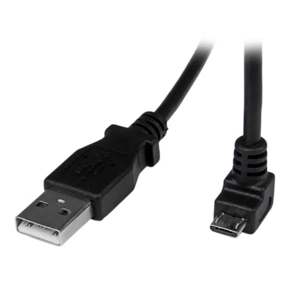 Startech  USB-A - Micro-USB B -kaapeli, 2m, Musta