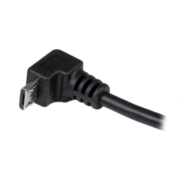 Startech  USB-A - Micro-USB B -kaapeli, 2m, Musta