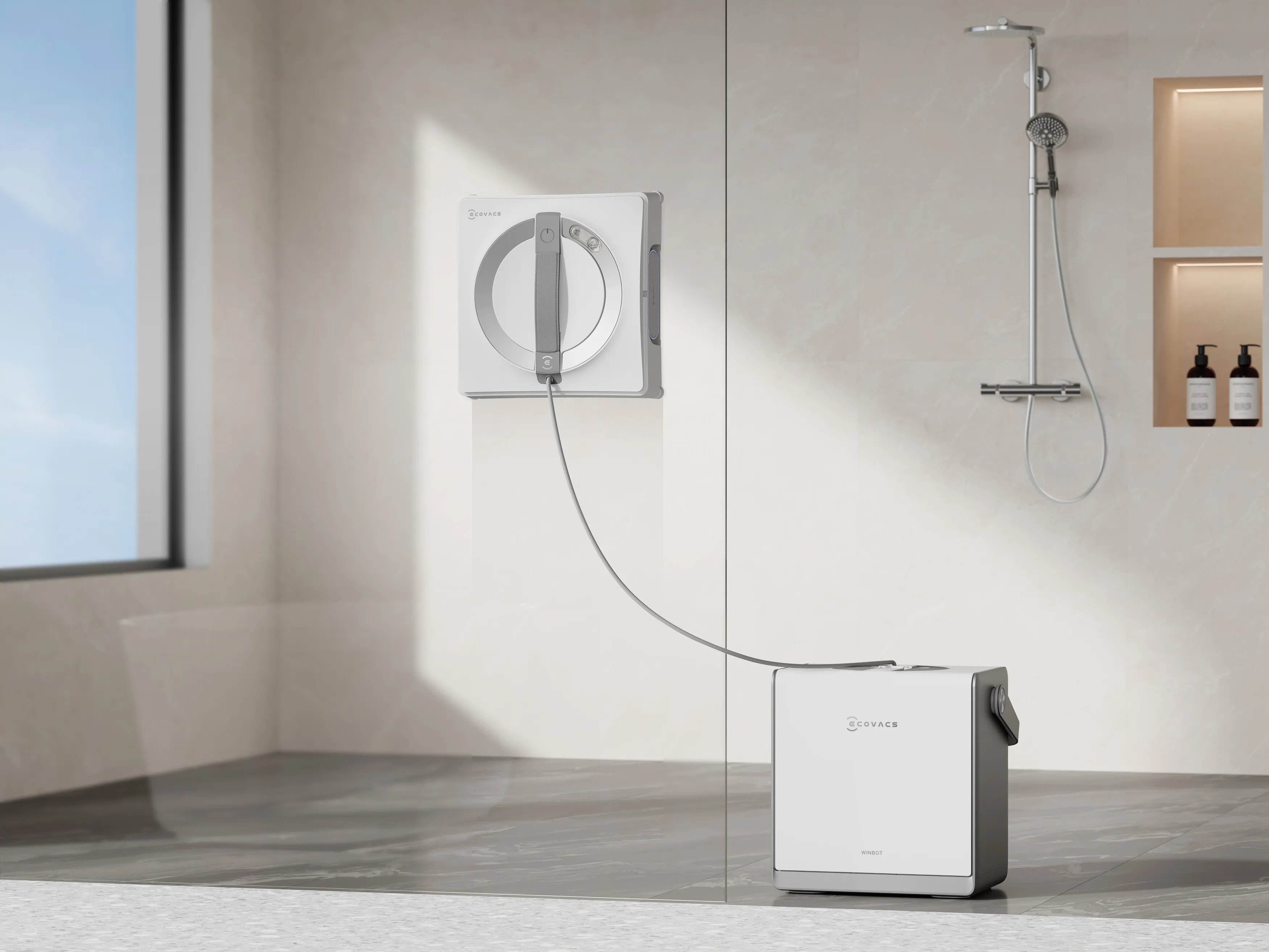 ECOVACS WINBOT W2 PRO OMNI f&ouml;nsterputsrobot