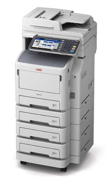 OKI MB 770dnv Duplex, LAN, A4 - LED mono printer