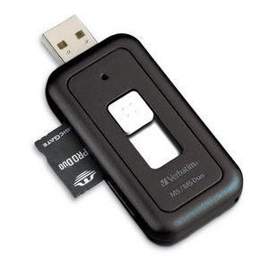 Verbatim minneskortl&auml;sare, MS, MS Duo, USB