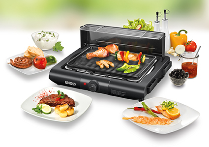 UNOLD Vario 58565 - havegrill - sort