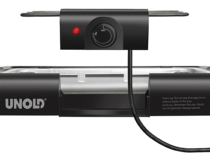 UNOLD Vario 58565 - havegrill - sort