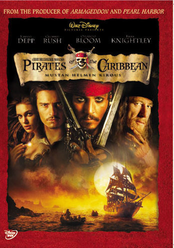 PIRATES OF THE CARIBBEAN 1 - MUSTAN HELMEN KIROUS