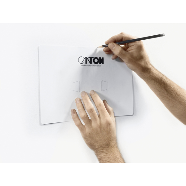 Canton InWall 443 LCR (4.5&quot;) - open installation speaker, white