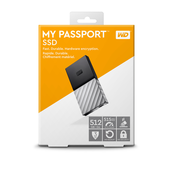Western Digital My Passport 512GB - External SSD