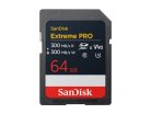 SanDisk Extreme PRO 64GB SDXC UHS-II U3 V90 card, Black