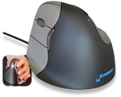 Evoluent VerticalMouse 4, Small Left - vertical mouse, lefthand
