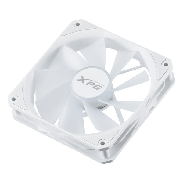 ADATA XPG VENTO R 120 PWM ARGB-fl&auml;kt, Gev&auml;rslager, 120 mm, vit