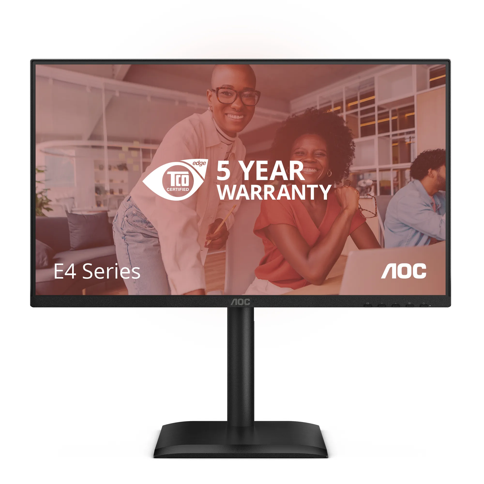 AOC 24E4CV 23.8inch FHD IPS 120Hz 4ms 300cd/m2 HDMI DP USB-C PD90W Speakers Pivot