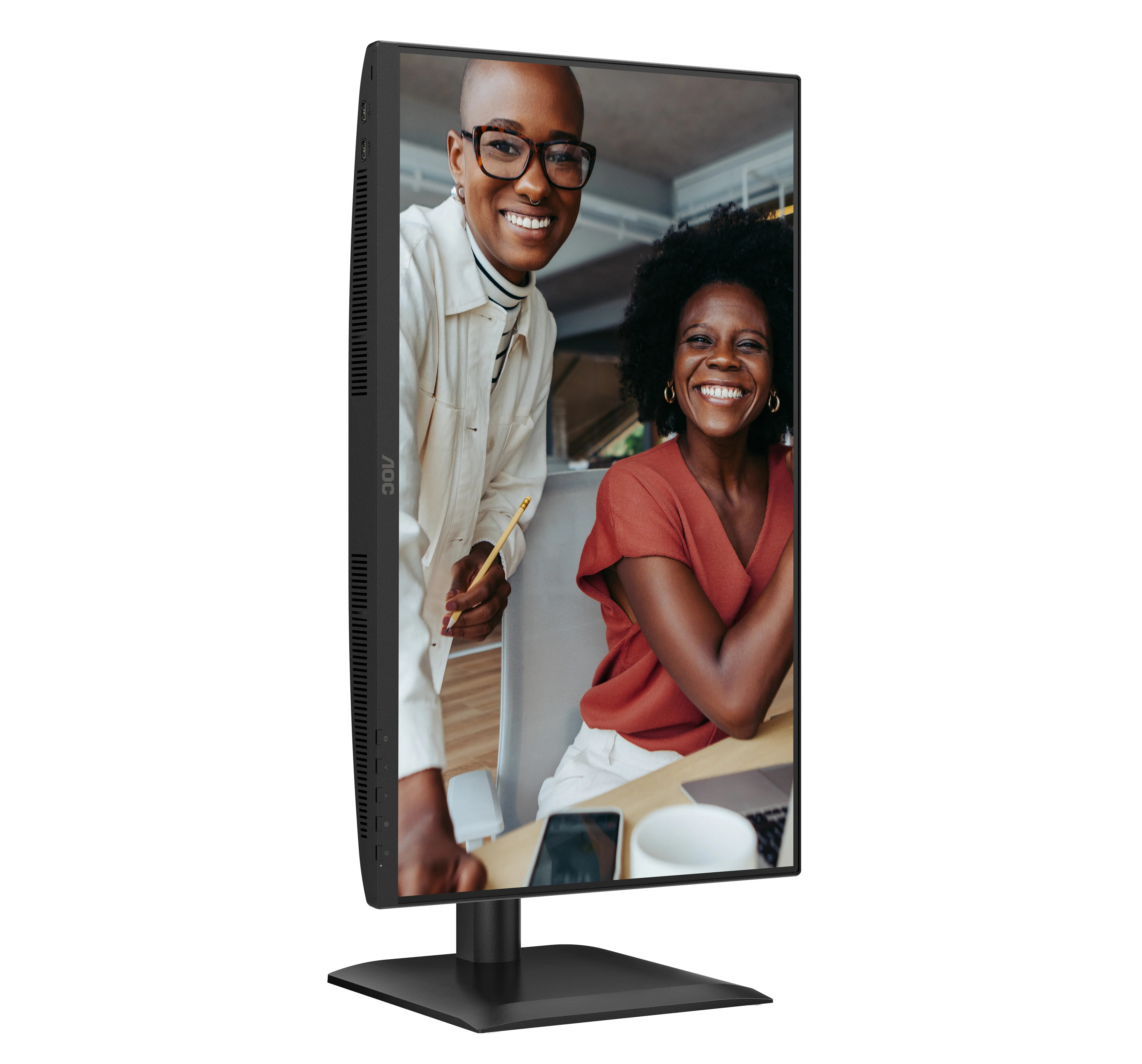AOC 24E4CV 23.8inch FHD IPS 120Hz 4ms 300cd/m2 HDMI DP USB-C PD90W Speakers Pivot