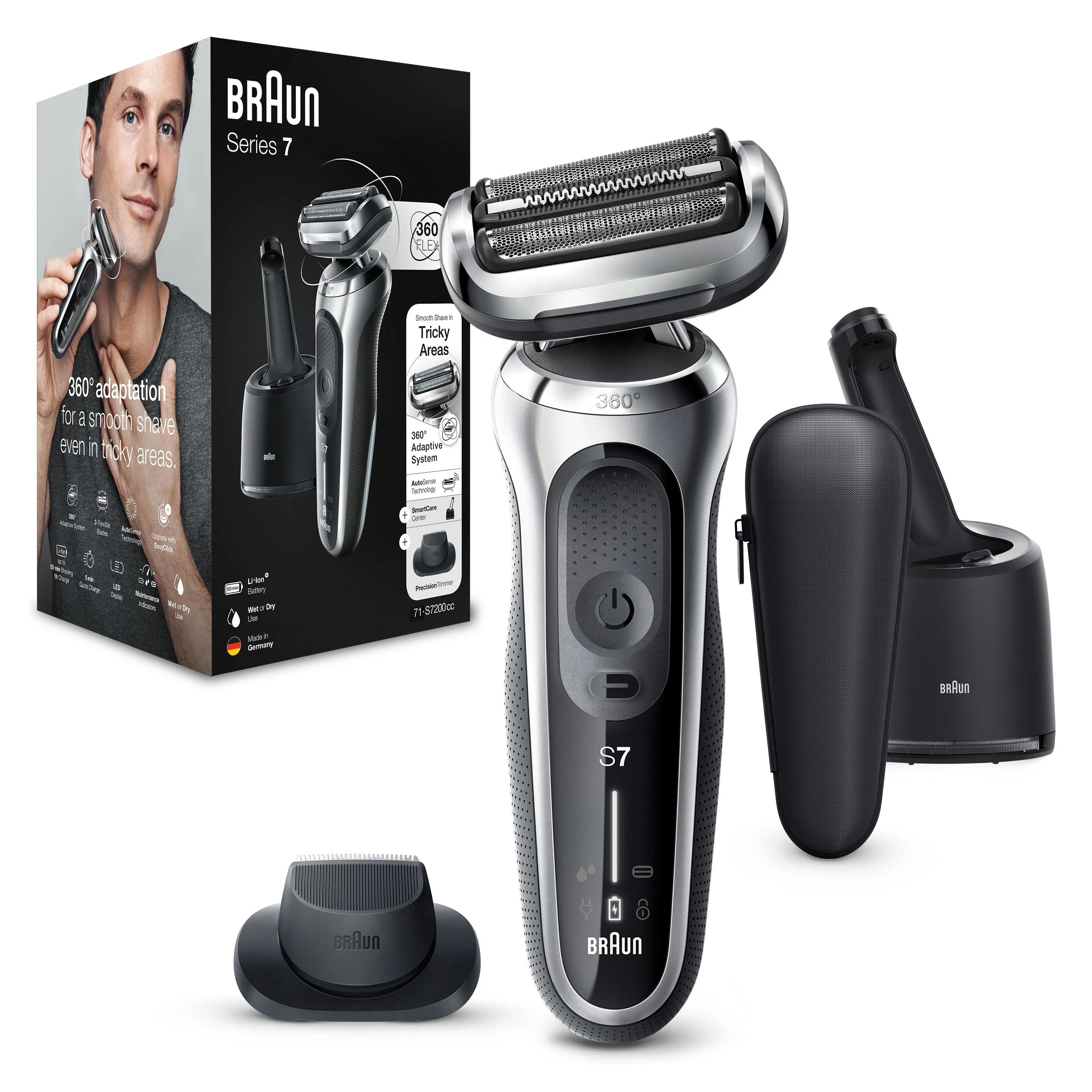 Braun Series 7 - shaver, Black
