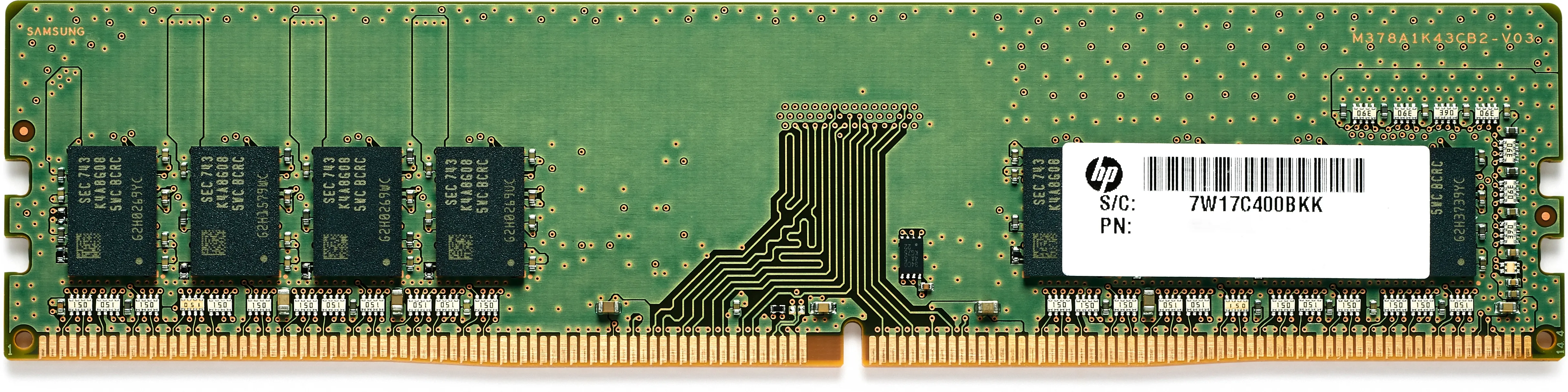 HP - DDR4 - moduuli - 8 Gt - DIMM 288 nastaa - 2933 MHz / PC4-23400 - 1.2 V - puskuroimaton - non-ECC malleihin Workstation Z4 G4