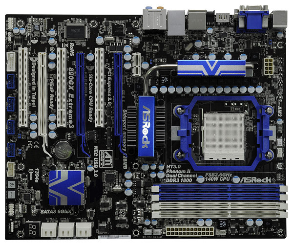 ASRock 890GX Extreme3 ATX-emolevy