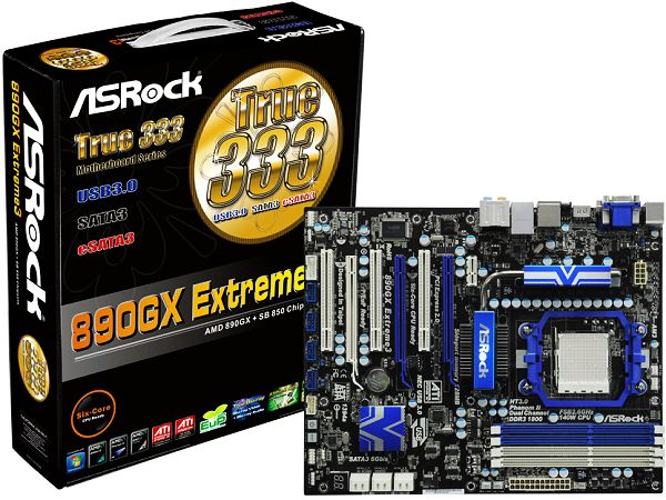 ASRock 890GX Extreme3 ATX-emolevy