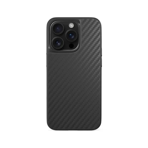 Epico Mag+ Hybrid Carbon Case iPhone 16 Pro - black