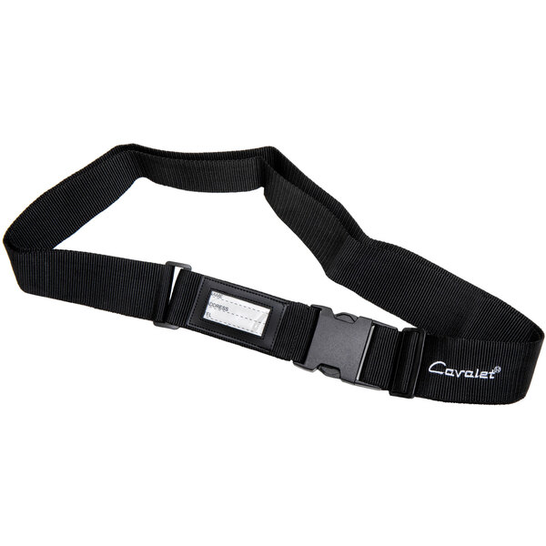 CAVALET 92125 Adjustable 1,83 m Woven Polypropylene bagagerem, svart