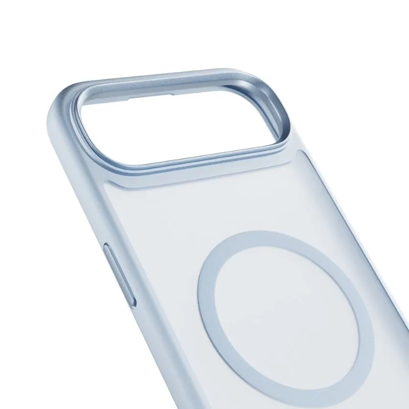 Epico HeroMatte Pro Mag+ Case | iPhone Air | Sky Blue | Qi2  &amp;  MagSafe Compatible | full ring  &amp;  crossbody ready  &amp;  camera island protector