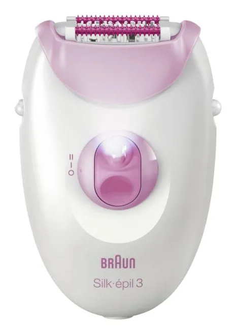 Braun Silk&middot;&eacute;pil 3 SE3000 -epilaattori, vaaleanpunainen