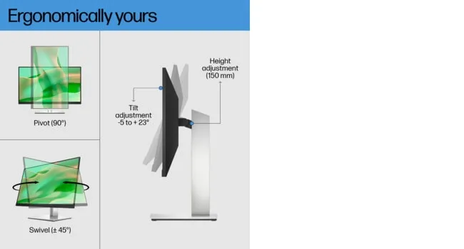 HP 24&quot; E24 G4, Full HD, IPS - monitor