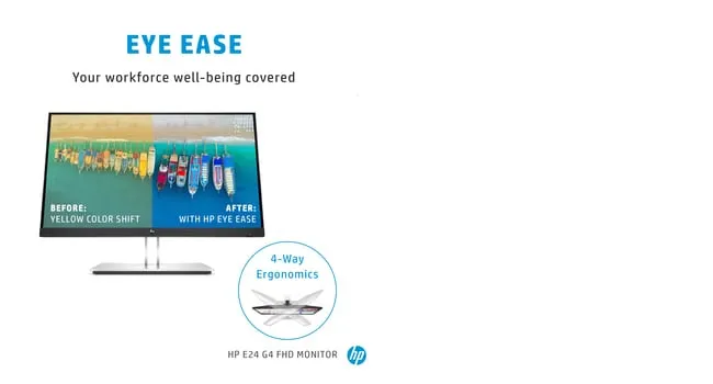 HP 24&quot; E24 G4, Full HD, IPS - monitor