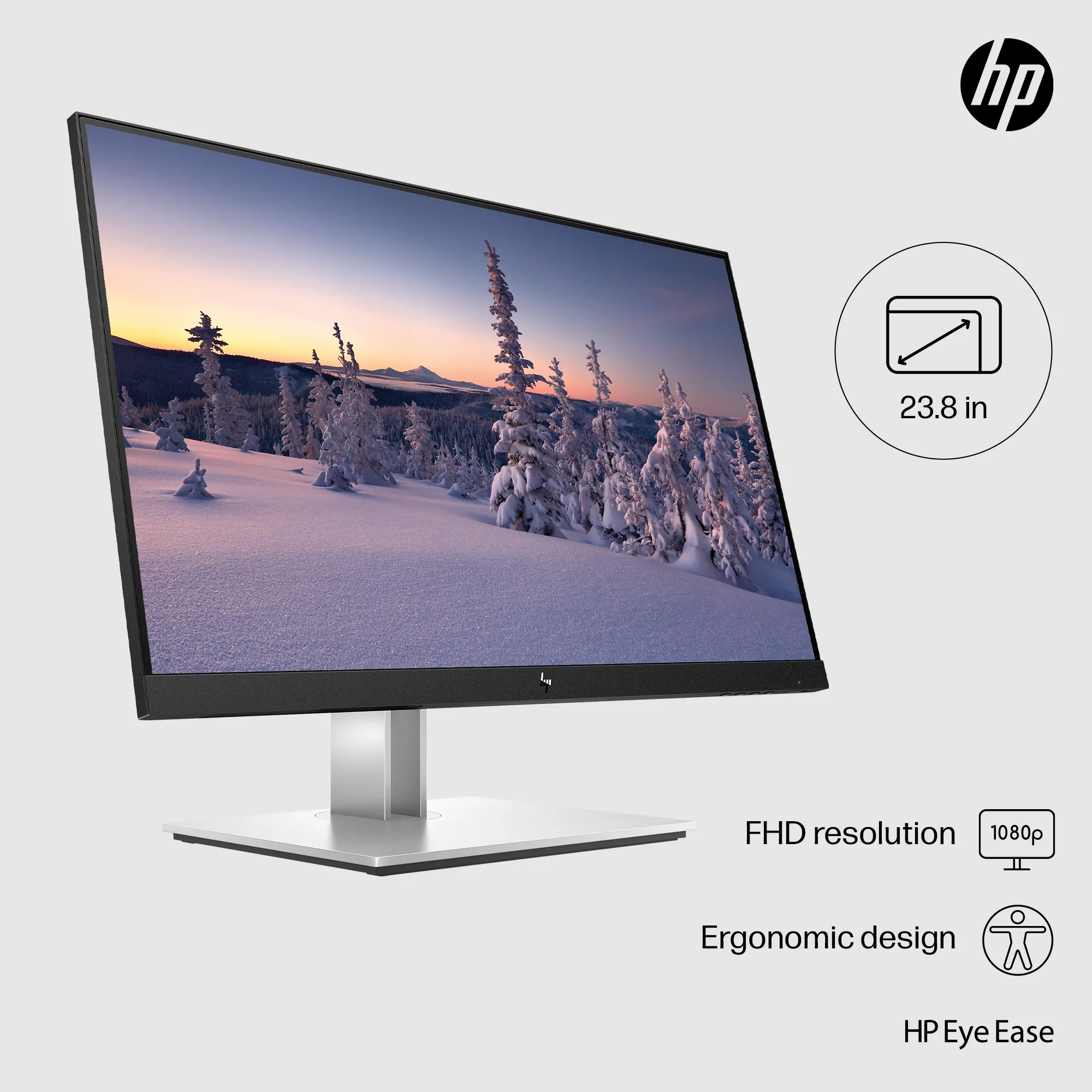 HP 24&quot; E24 G4, Full HD, IPS - monitor