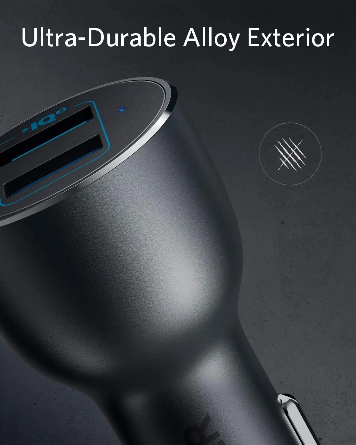 Anker PowerDrive III 2-Port 36W Alloy
