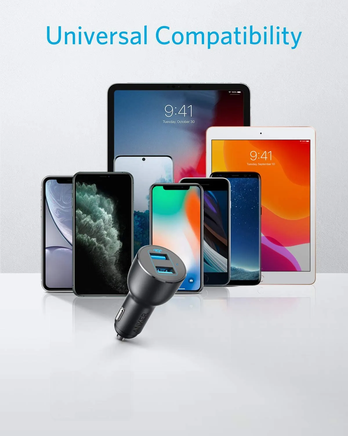 Anker PowerDrive III 2-Port 36W Alloy