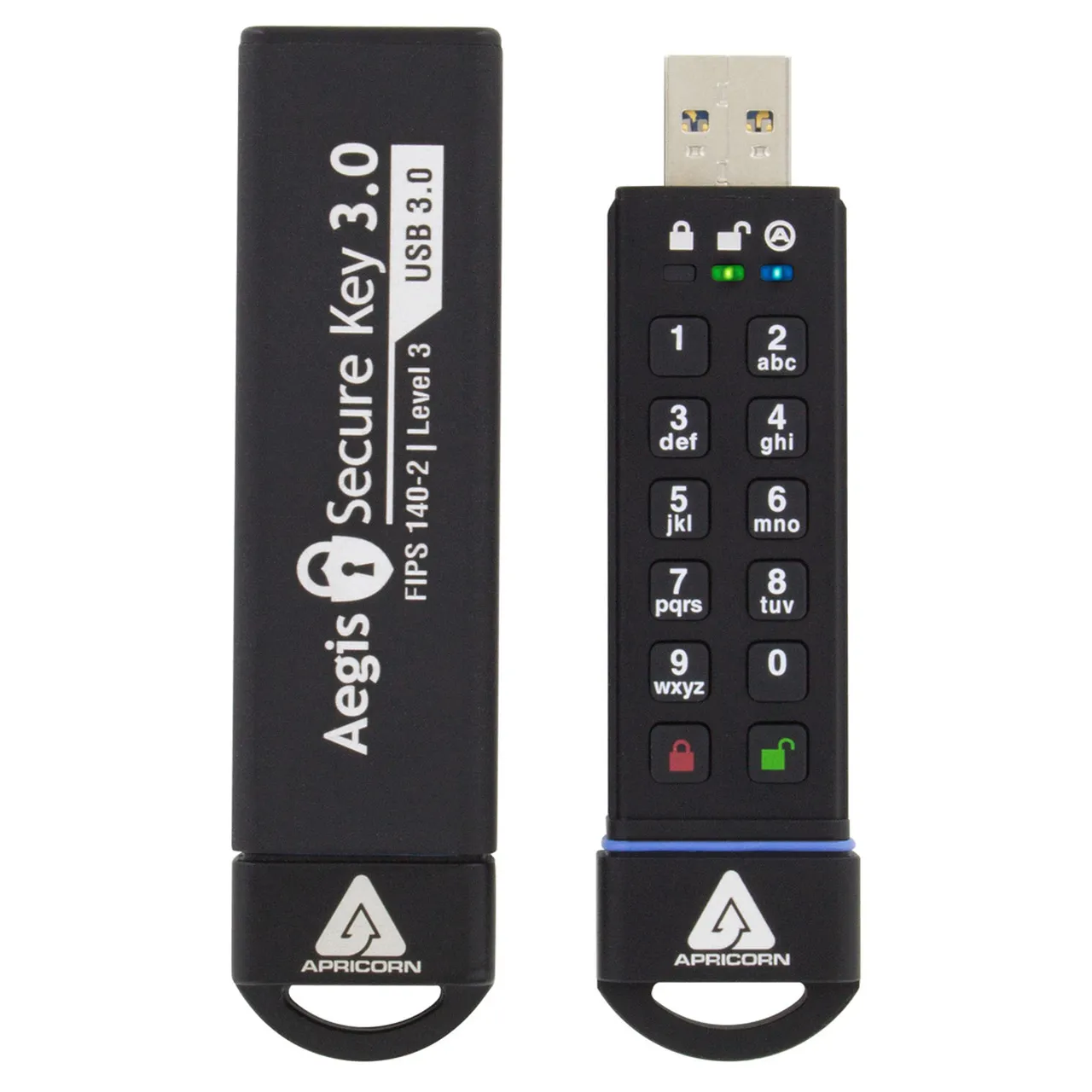 Apricorn Aegis Secure Key USB3 480GB