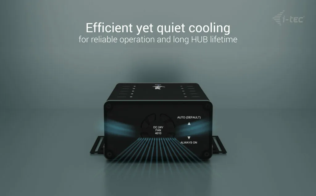I-Tec 10xUSB-C 15W active w/180W power supply - laddningshub