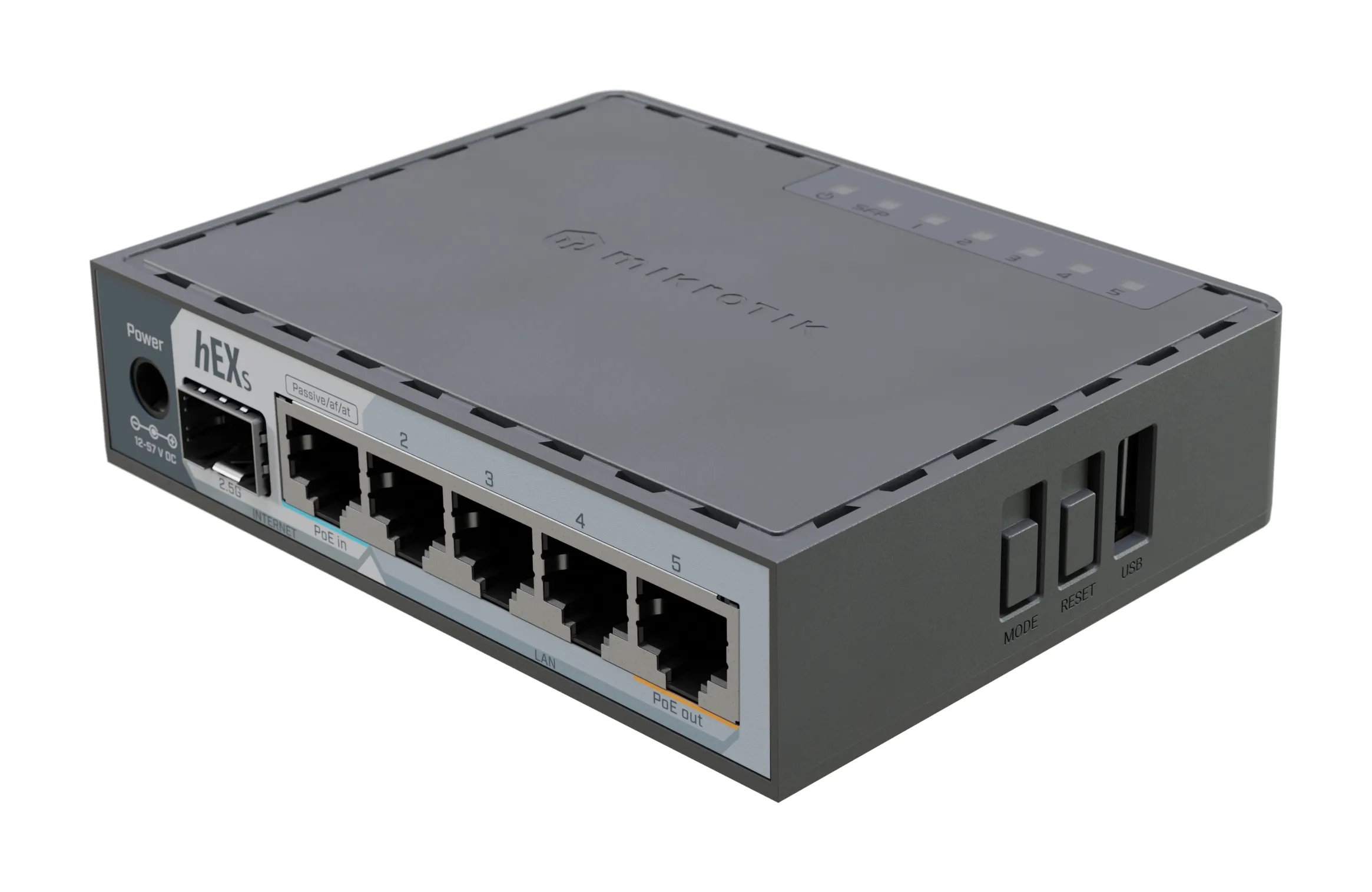 Mikrotik hEX S (2025 version) with RouterOS L4 - router