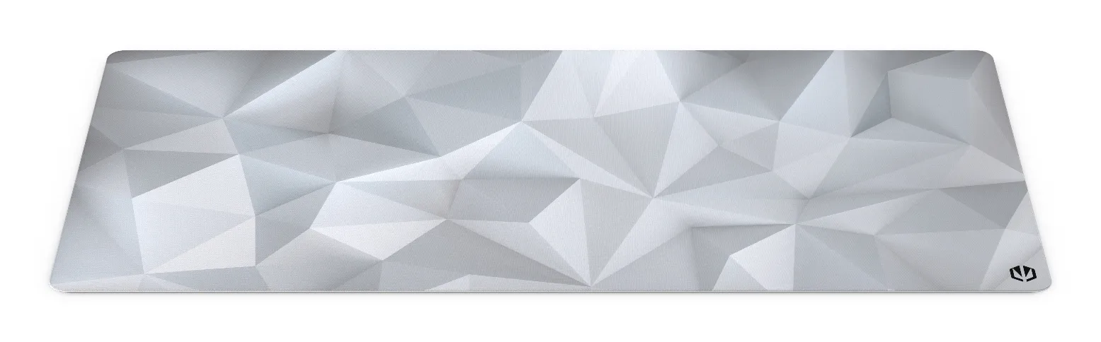 Endorfy Crystal XL - gaming mousepad, Onyx White, 900x400mm