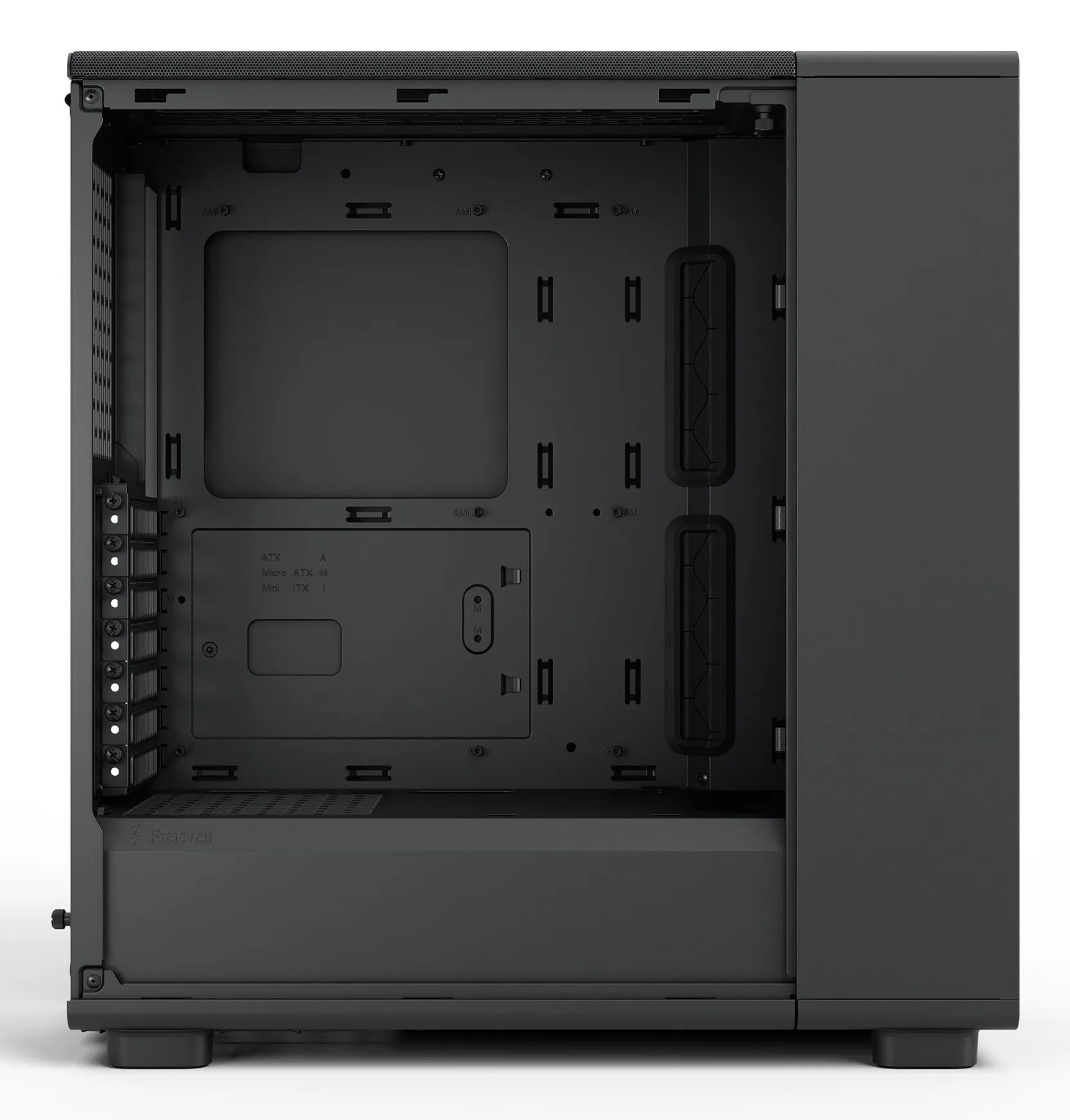 Fractal Design Epoch - midi tower case, Black Solid