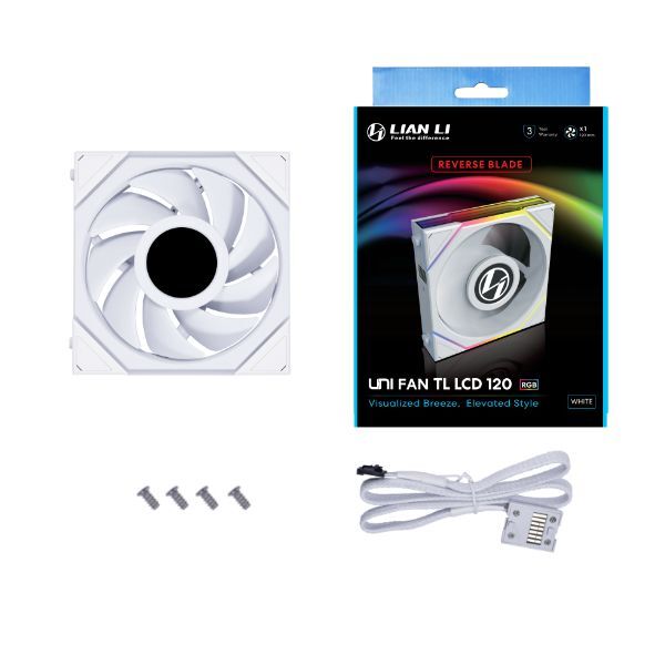 Lian Li  UNI FAN TL-LCD Wireless Reverse 140 Vit (1pc)